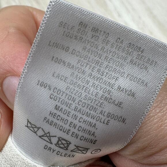 Anthropologie Maeve Laced Eleanor Boho Sleeveless Floral Crochet Blouse Small - Picture 8 of 12